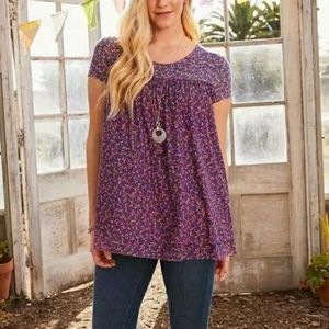 Purple Matilda Jane Blouse